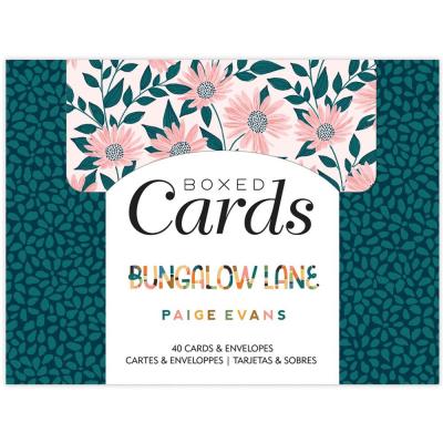 American Crafts Bungalow Lane Boxed Cards - Karten & Umschläge farbig